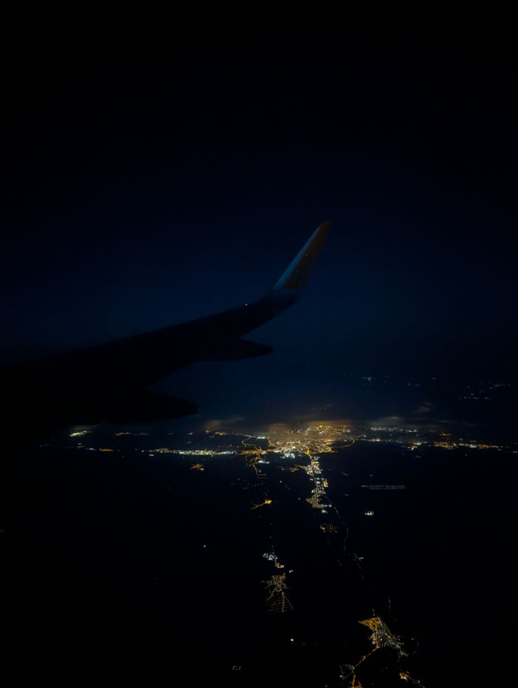 Vista de Barcelona desde el avión 