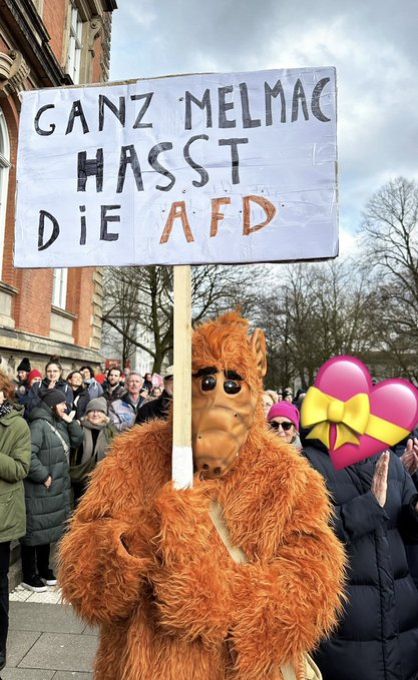 Ganz Melmac hasst die AfD