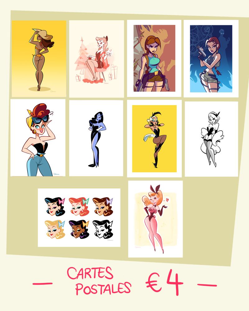 Visuels de mes cartes postales