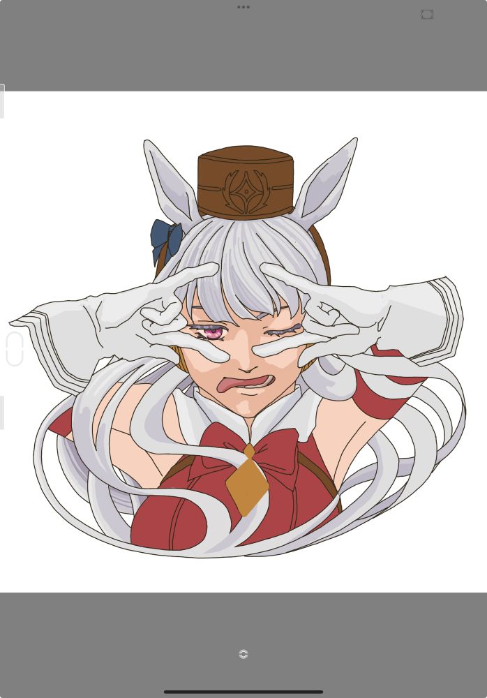 じわじわ色入れしてましたが、メンタルの乱高下により低速でした。気持ちは7月に出したかったんです……宝塚記念に間に合わないと分かってましたが。。