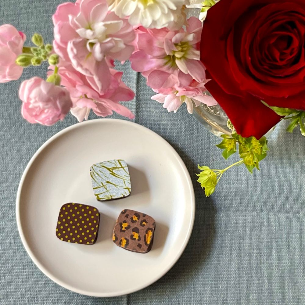 ドゥブルベ・ボレロのおいしいチョコの写真。