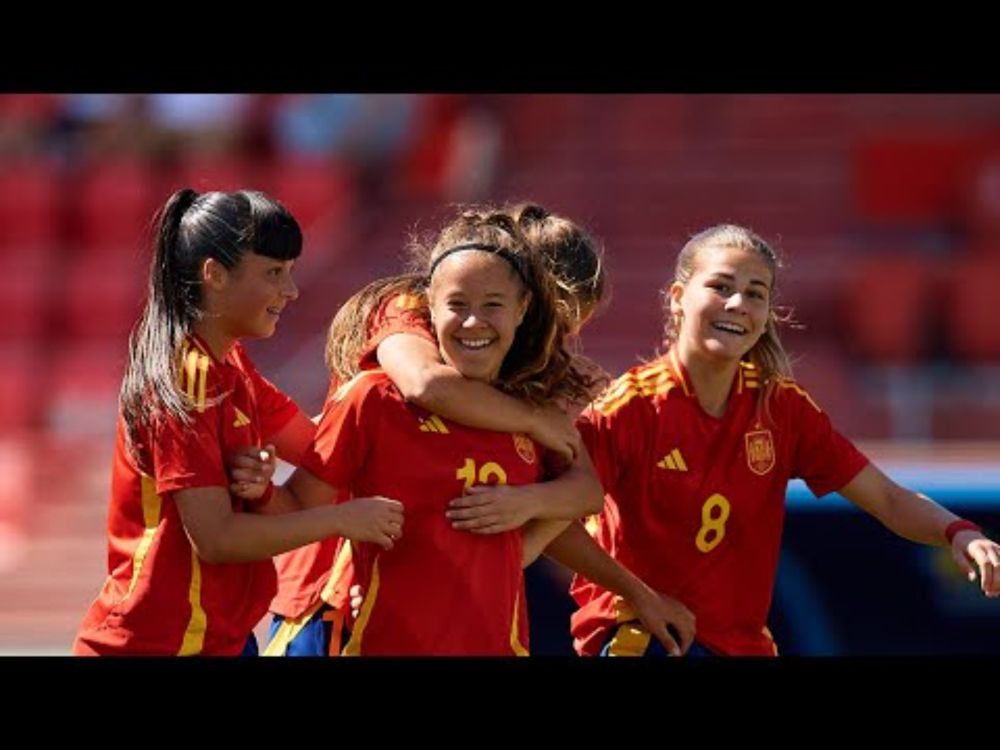 RESUMEN | España 1-1 EE.UU. | Partido internacional amistoso | Sub-16 femenina | 🔴 SEFUTBOL