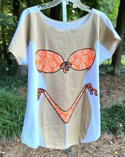 Fake bikini shirt
