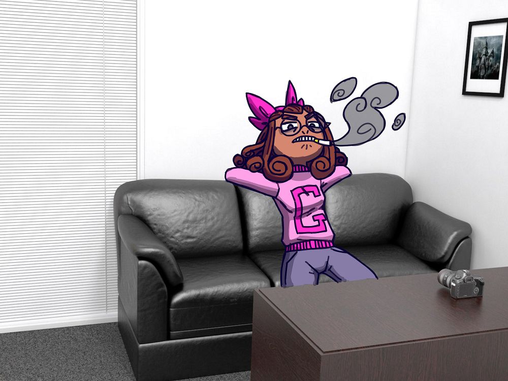 real photo of me in the waiting line for the job interview