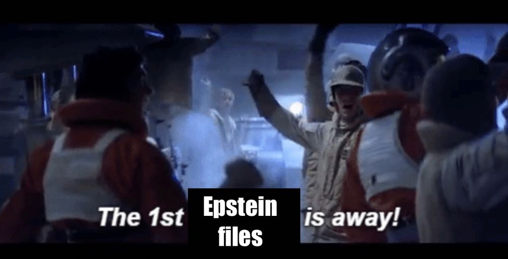 The 1st Epstein files is away!