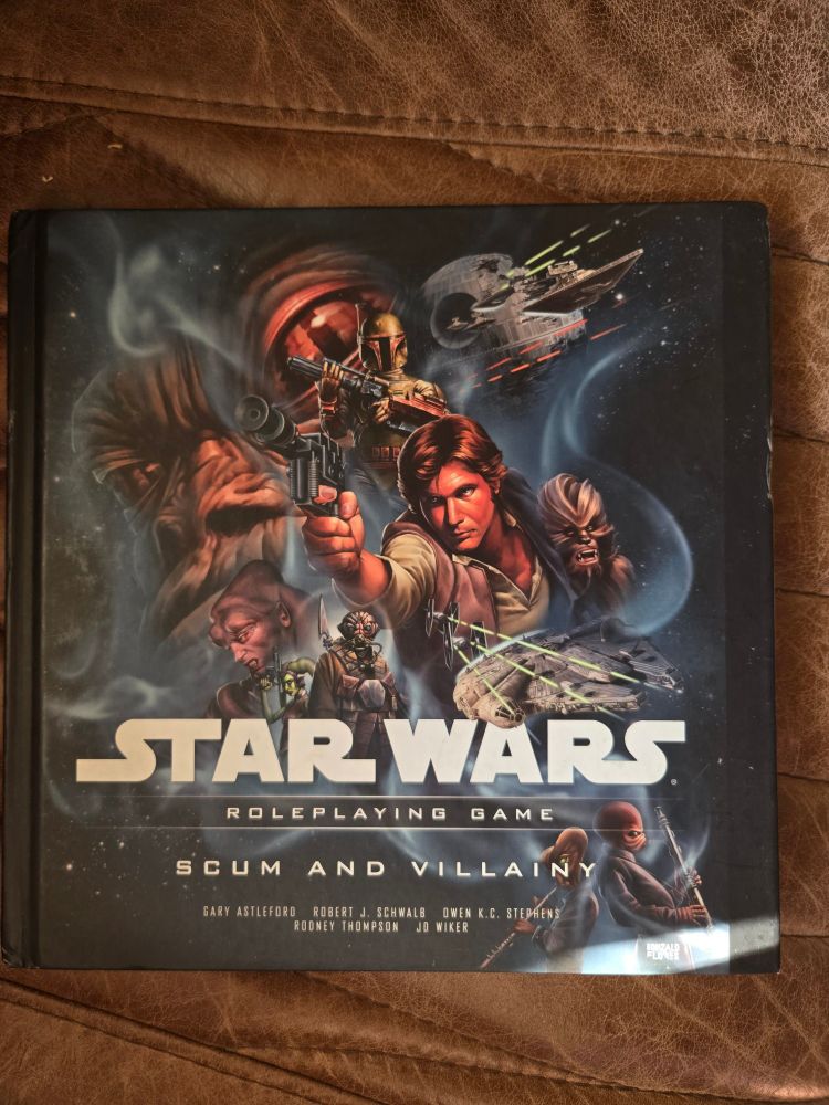 Star Wars Roleplaying Game: Scum and Villainy.