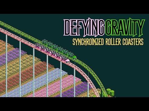 Defying Gravity | Synchronized Roller Coasters (Wicked)