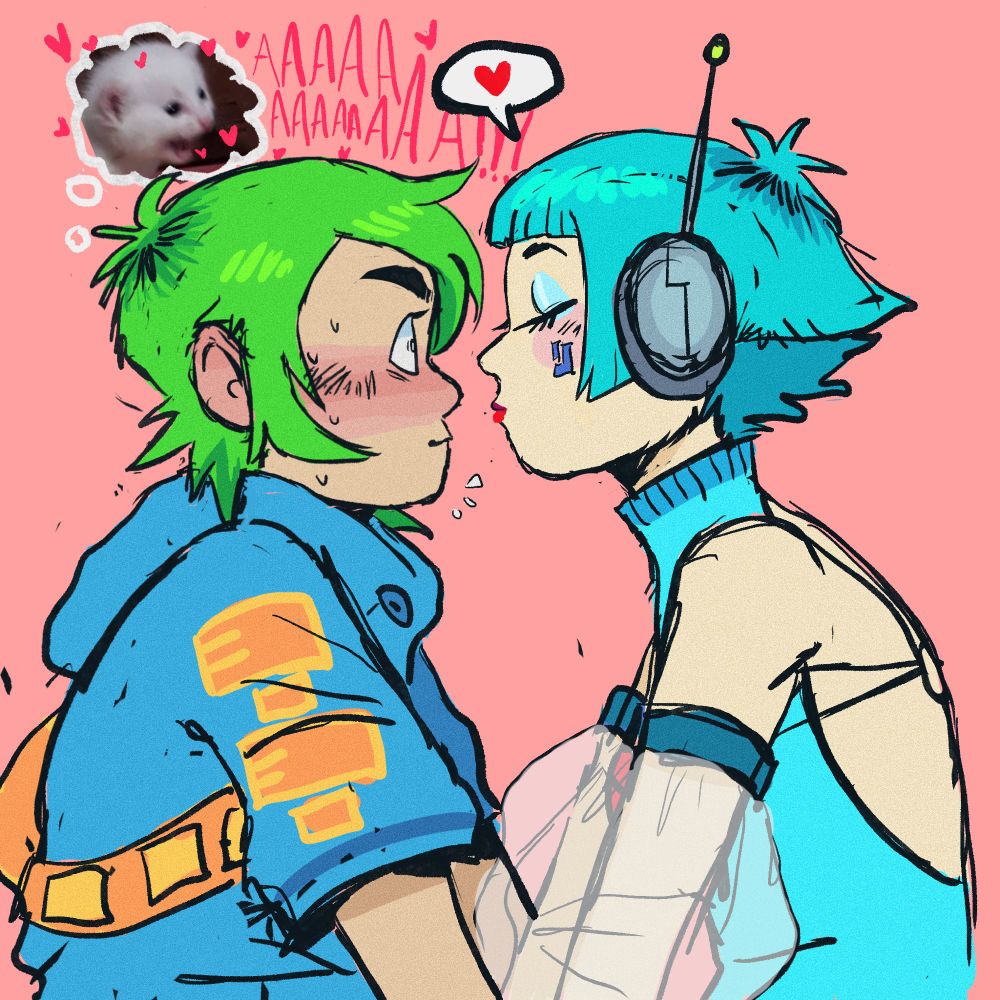 yoyo and rhyth from jet set radio future