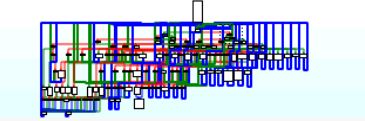 Vue graphique d'une fonction d'obfuscation CFF, illustrant le fonctionnement du "morpher".