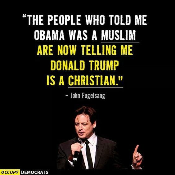 John Fugelsang saying, 