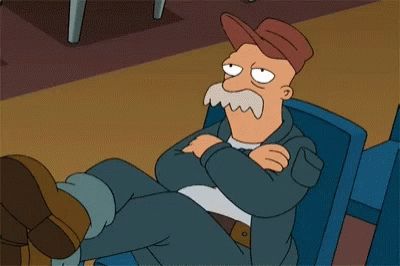 Scruffy the janitor seconding the motion