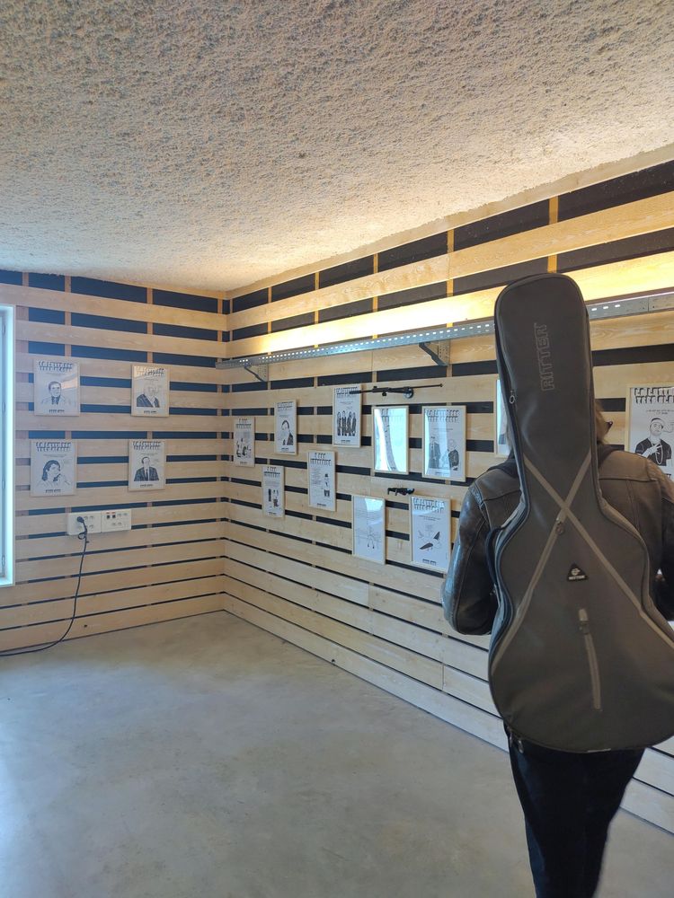 Photo de mon expo à la sirène