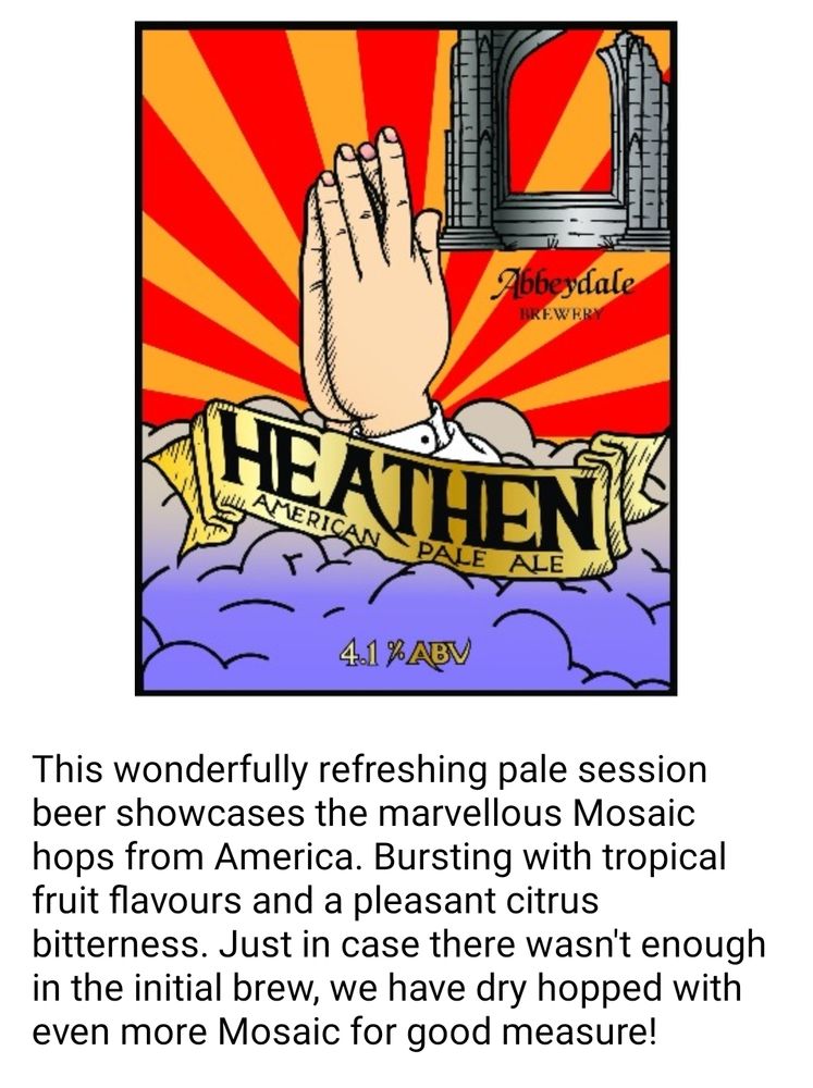 Abbeydale Heathen pump badge.