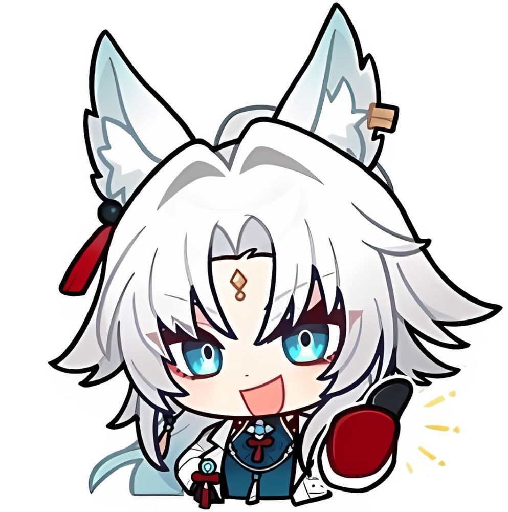 Feixiao from honkai star rail goving you a thumbs up. In game sticker/emoji