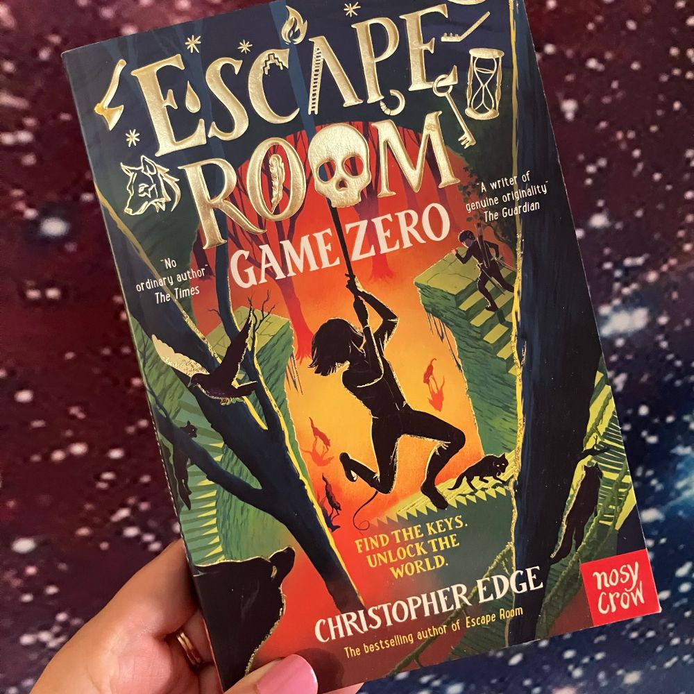 The book Escape Room Game Zero