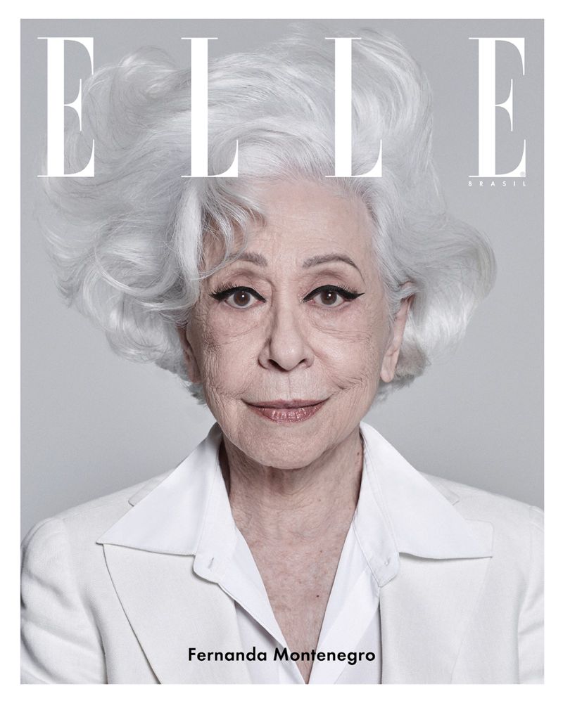 A maior! Fernanda Montenegro estrela capa de edição histórica da ELLE Brasil - ELLE Brasil