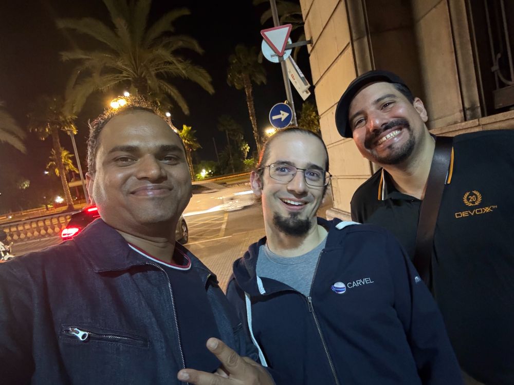 Me, Daniel and Julien