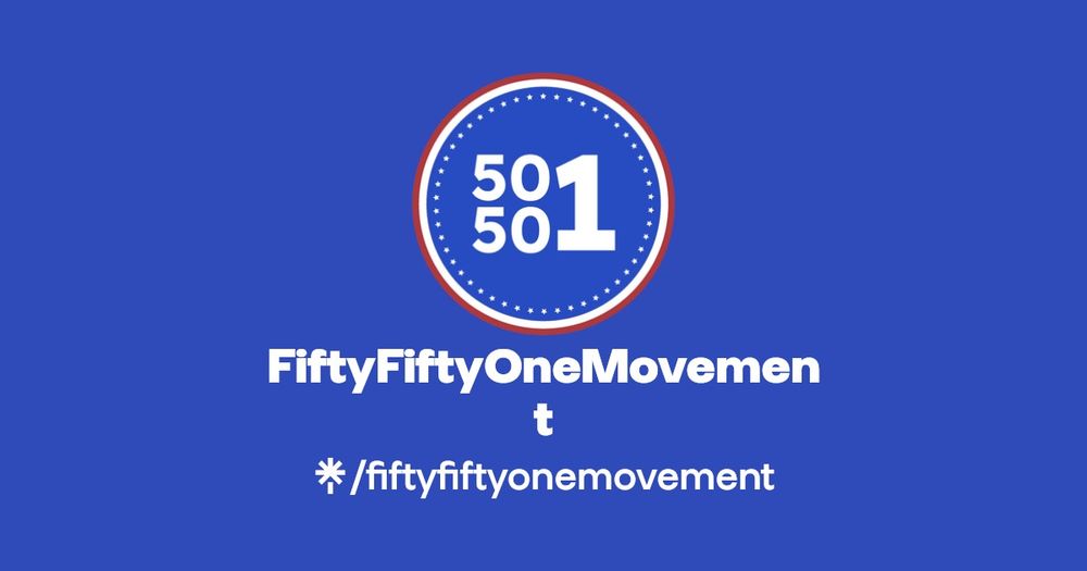 FiftyFiftyOneMovement | Instagram, Facebook, TikTok | Linktree