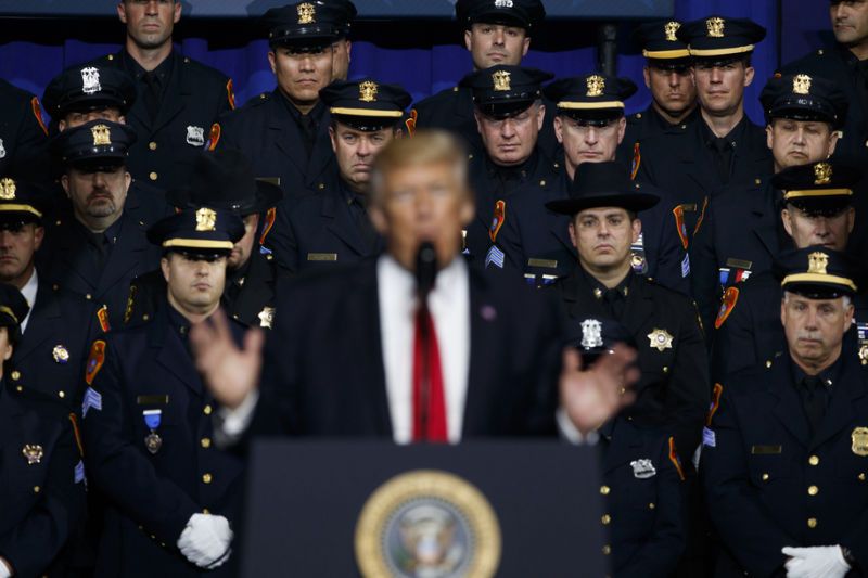 Trump orders a dystopian makeover for law enforcement agencies
