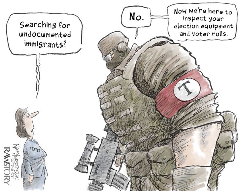 Cartoon: Federal overreach