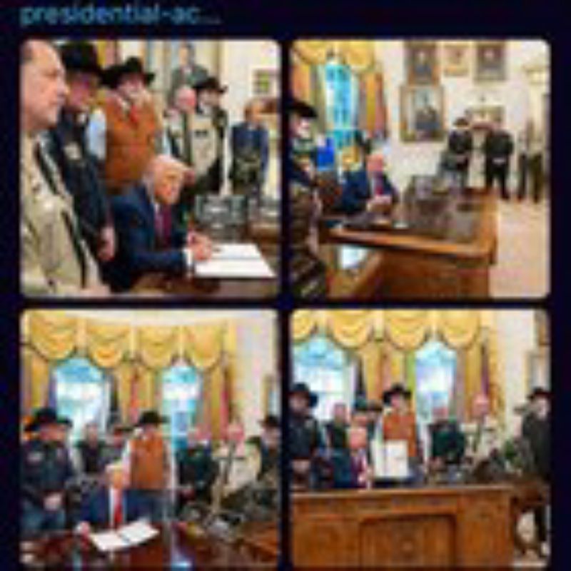 screenshot of trump post 4/28/25 - New executive order: “Strengthening and Unleashing America’s Law Enforcement to Pursue Criminals and Protect Innocent Civilians”