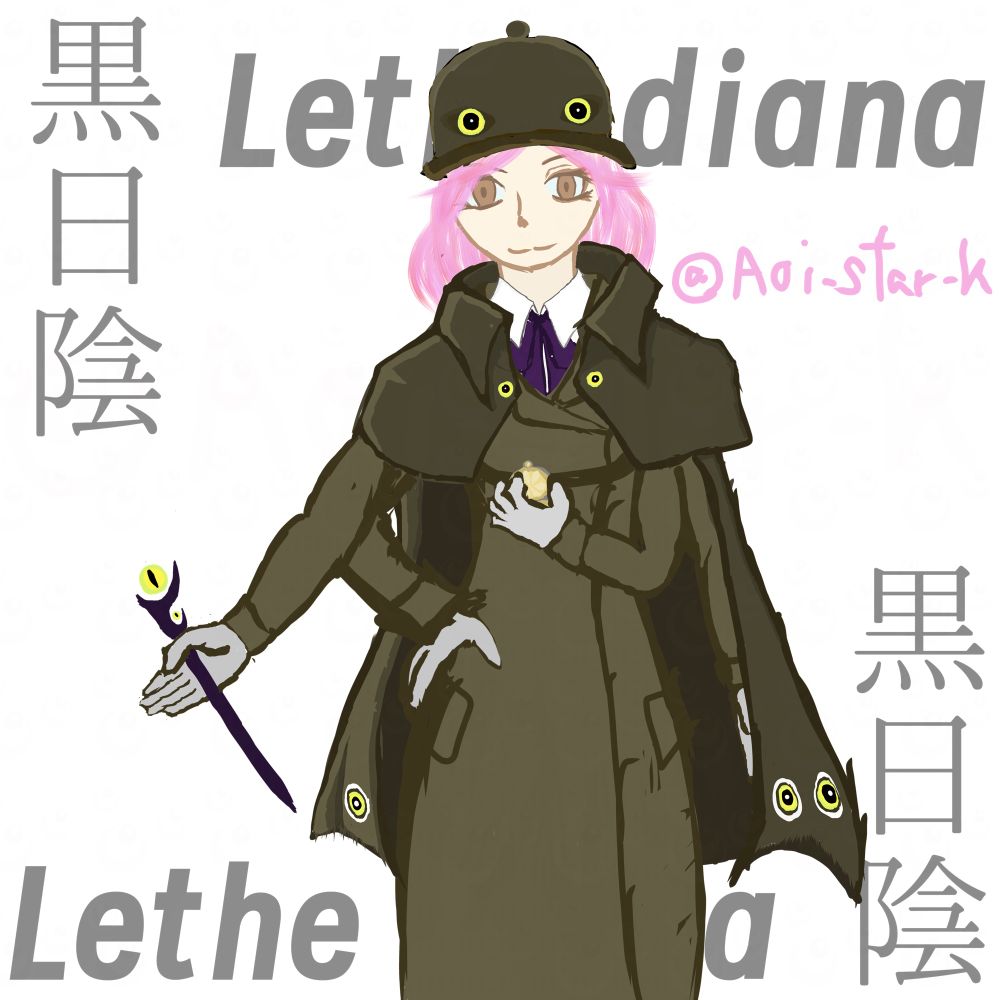 鱗翅目擬人化シリーズ第3弾
学名: Lethe diana
個体名:黒日陰レゼ