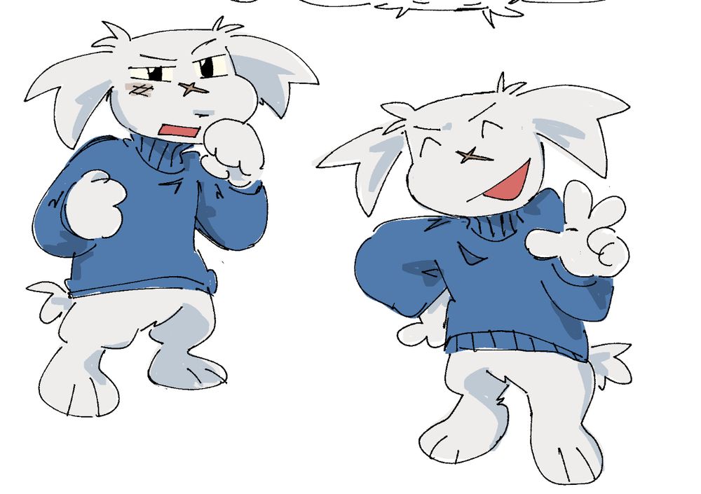 drawings of sue from the video game cave story