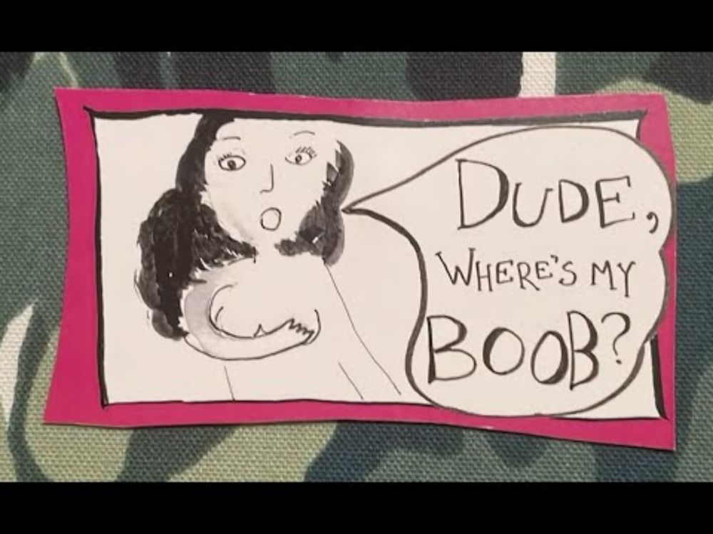 'Dude, Where's My Boob?' - Kate Lavut- A Zany Comic About Breast Cancer - Official Trailer