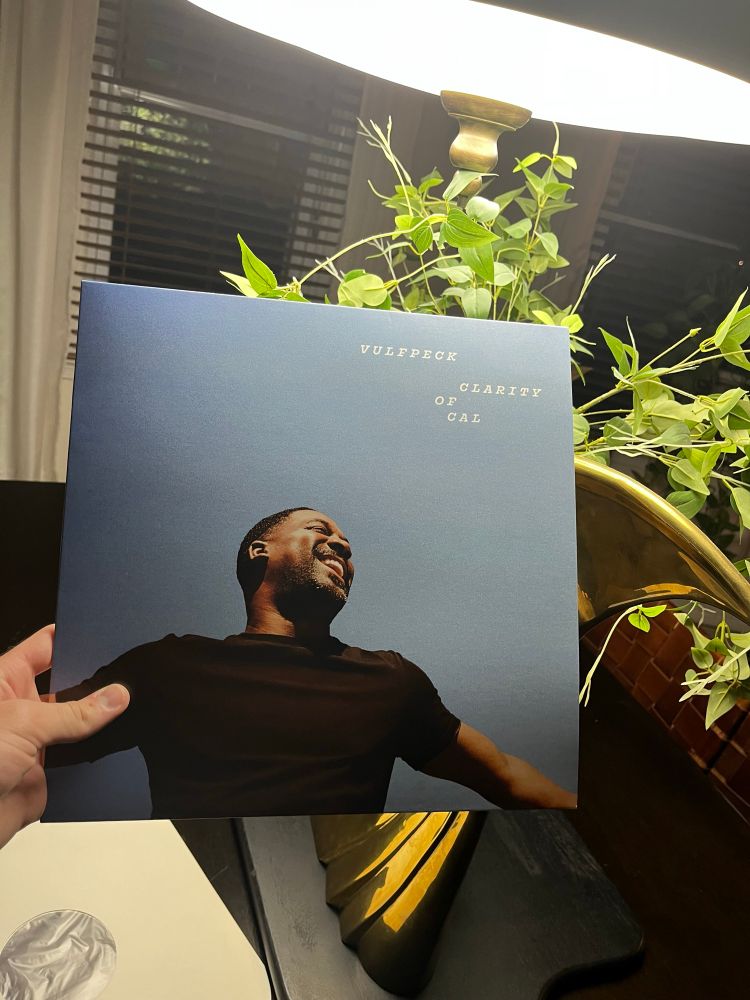 A photo of my latest vinyl album, Clarity of Cal by Vulfpeck