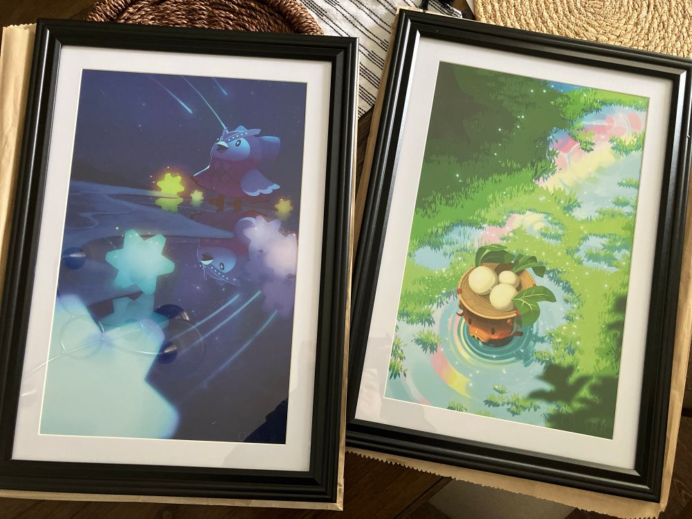 Framed artwork from QVARR