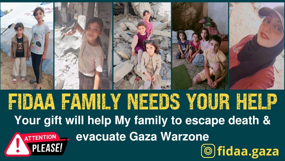 Donate to Help Fidaa and Her Family to Evacuate from Gaza, organized by Elisabet Kruger