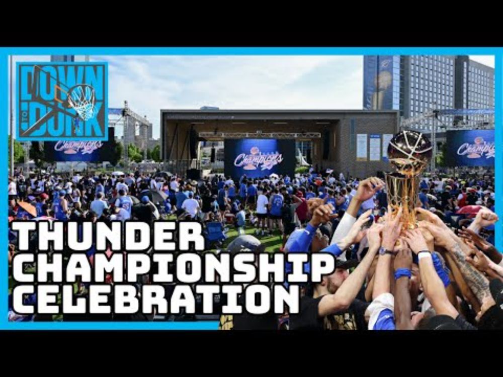 Thunder Championship Celebration