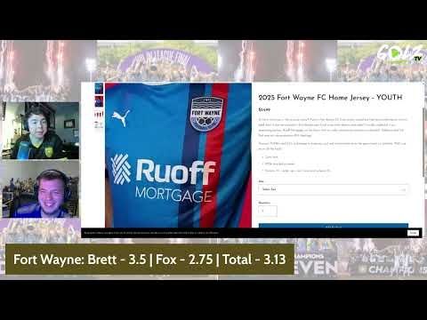 KitSZN: Fort Wayne FC: Electric Blue Kit '25