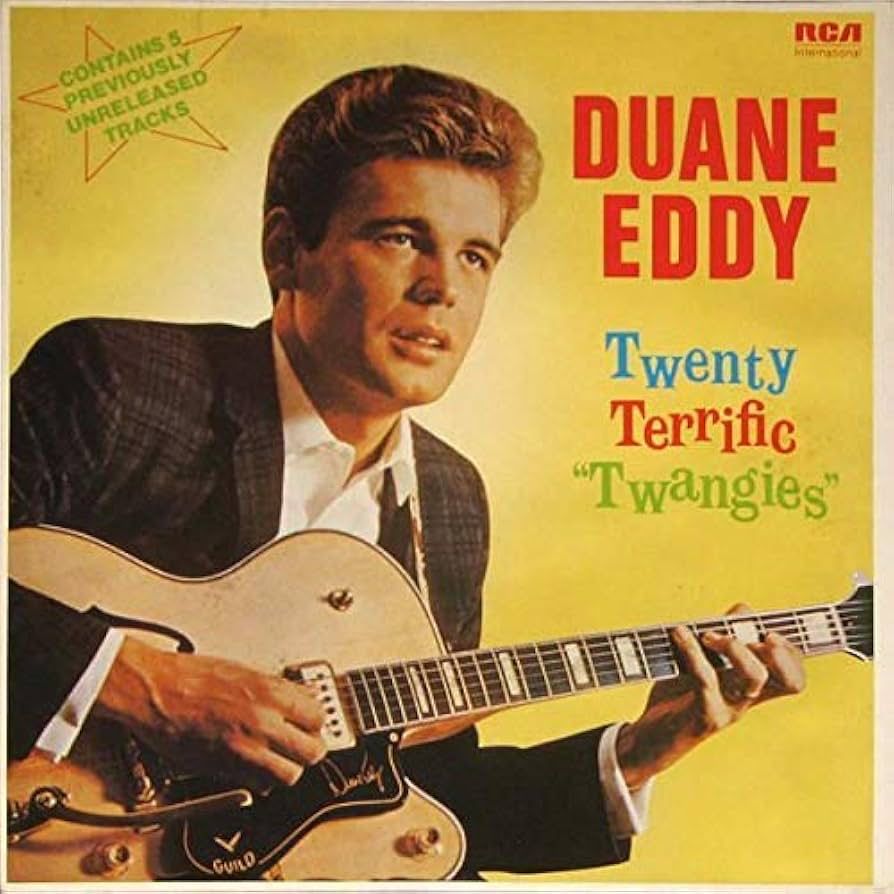 Album cover of Duane Eddy’s ‘20 Terrific Twangies’ 