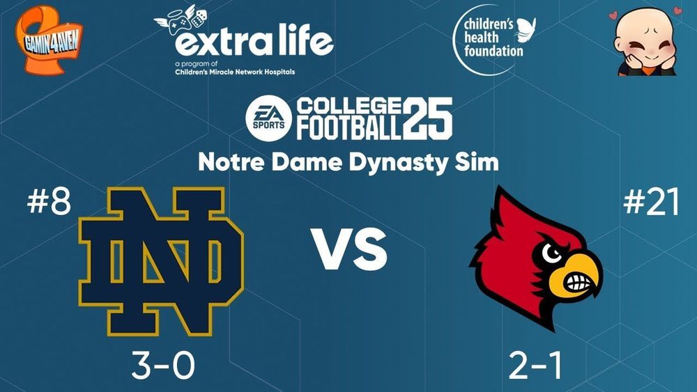 Notre Dame Sim Dynasty 2024 - Week 5 vs Louisville