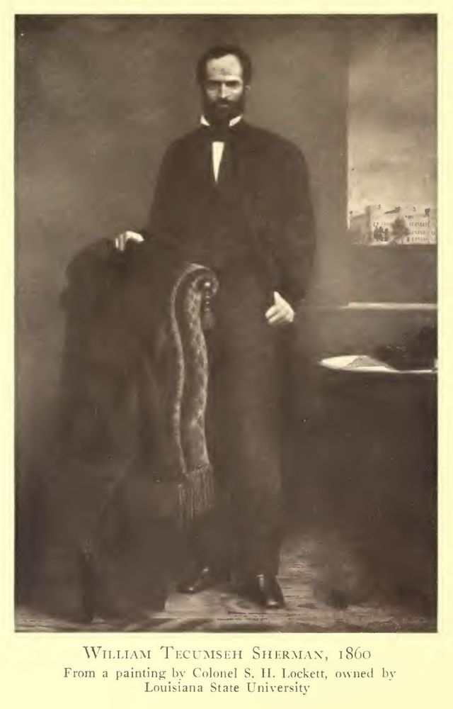 William Tecumseh Sherman in his role as the first president of LSU. 