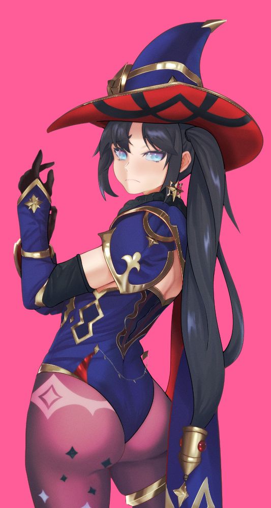 mona butt from genshin impact 