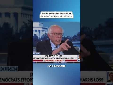 Bernie Sanders SHOCKS Fox News Host #shorts #news #politics