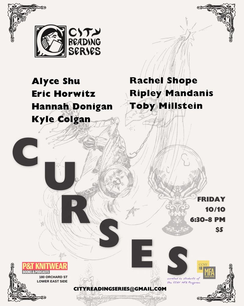CCNY reading series: Curses