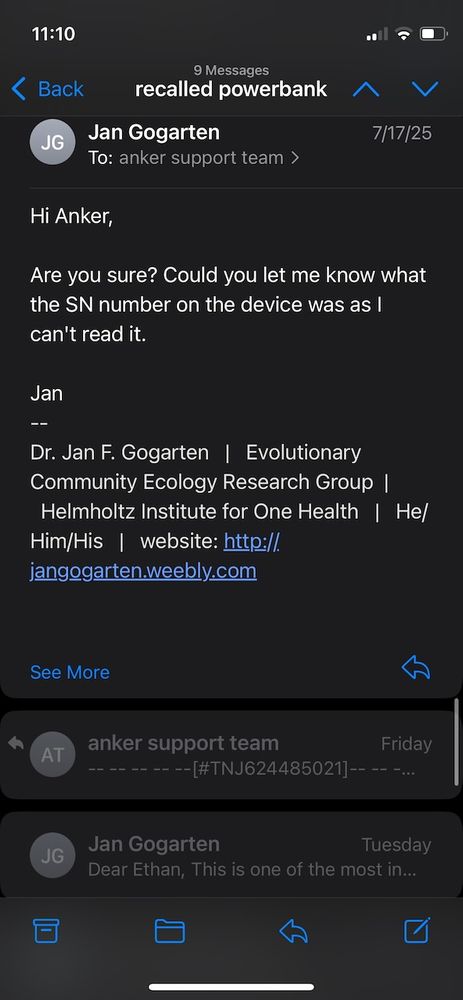 Hi Anker,

Are you sure? Could you let me know what the SN number on the device was as I can't read it. 

Jan