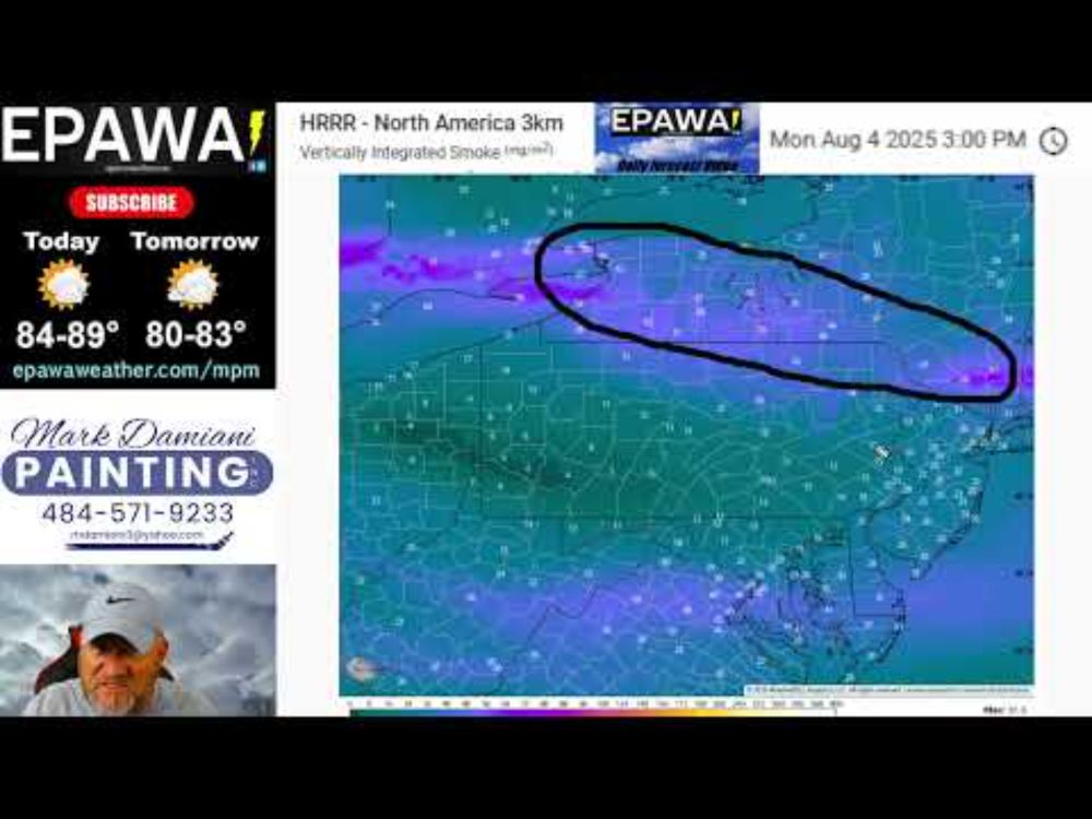 Tuesday August 5th, 2025 video forecast