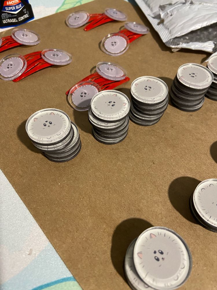 A small army of bingpup items