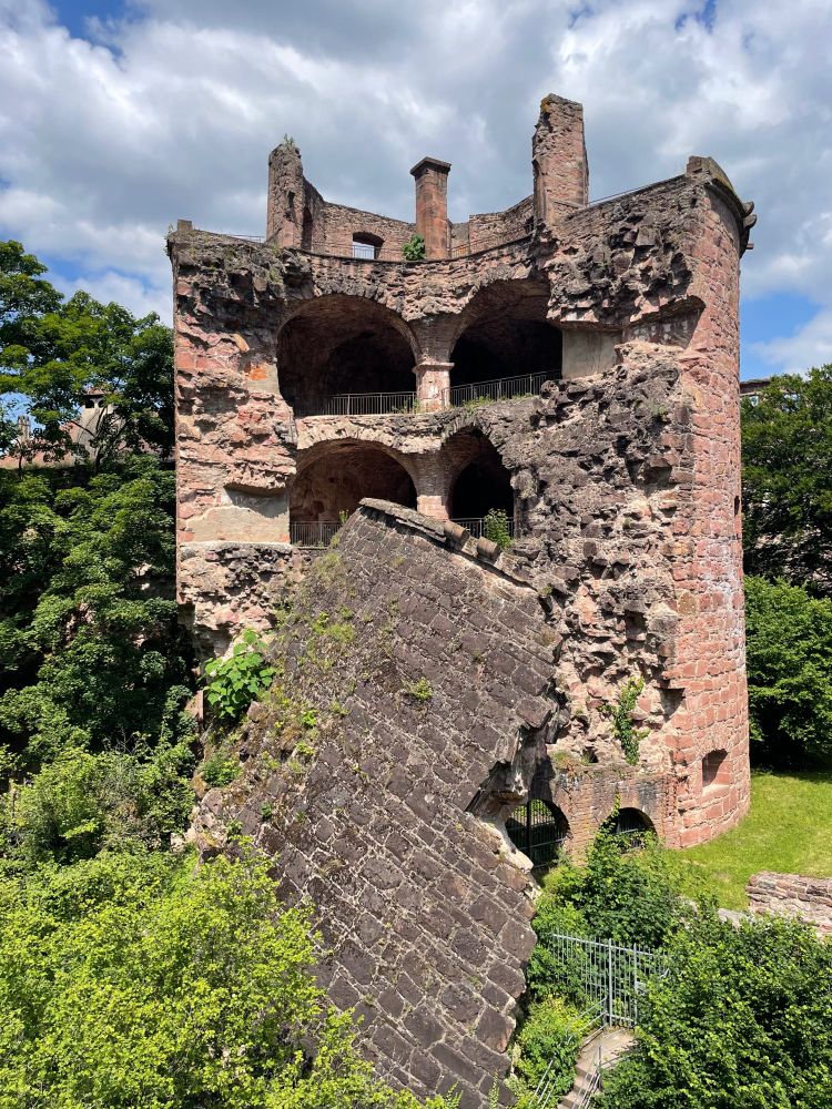 Castle and ruins. But still here. Perhaps a metaphor..