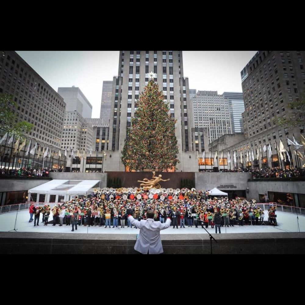 100+ Tubas Will Takeover Rockefeller Center This Weekend