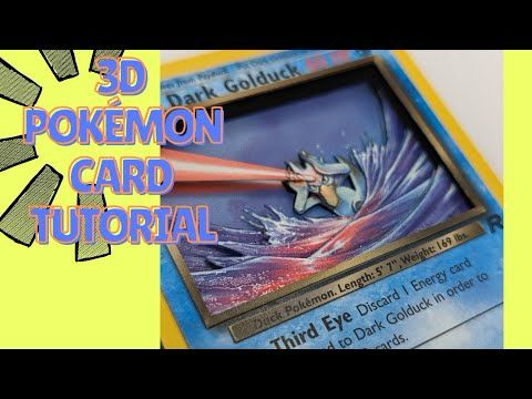 How to make a 3D Pokémon Card