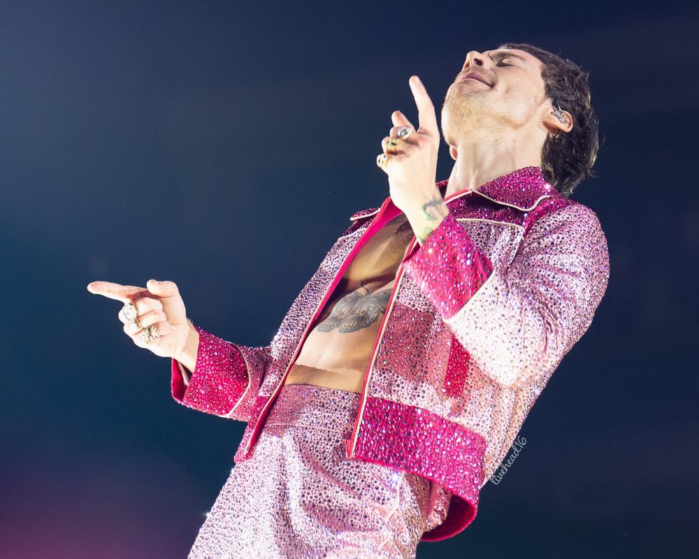 Harry Styles live in concert