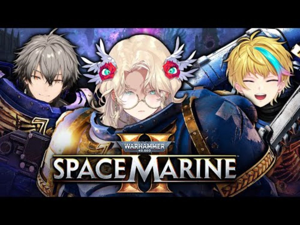 【WH40K: SPACE MARINE 2 CO OP】 INDOCTRINATING FRESH RECRUITS 【NIJISANJI EN | Aia Amare 】