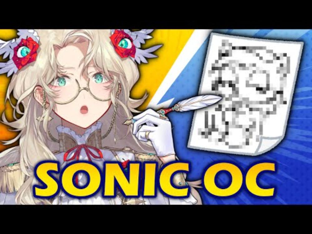 MAKING MY OWN SONIC OC! 【NIJISANJI EN | Aia Amare 】