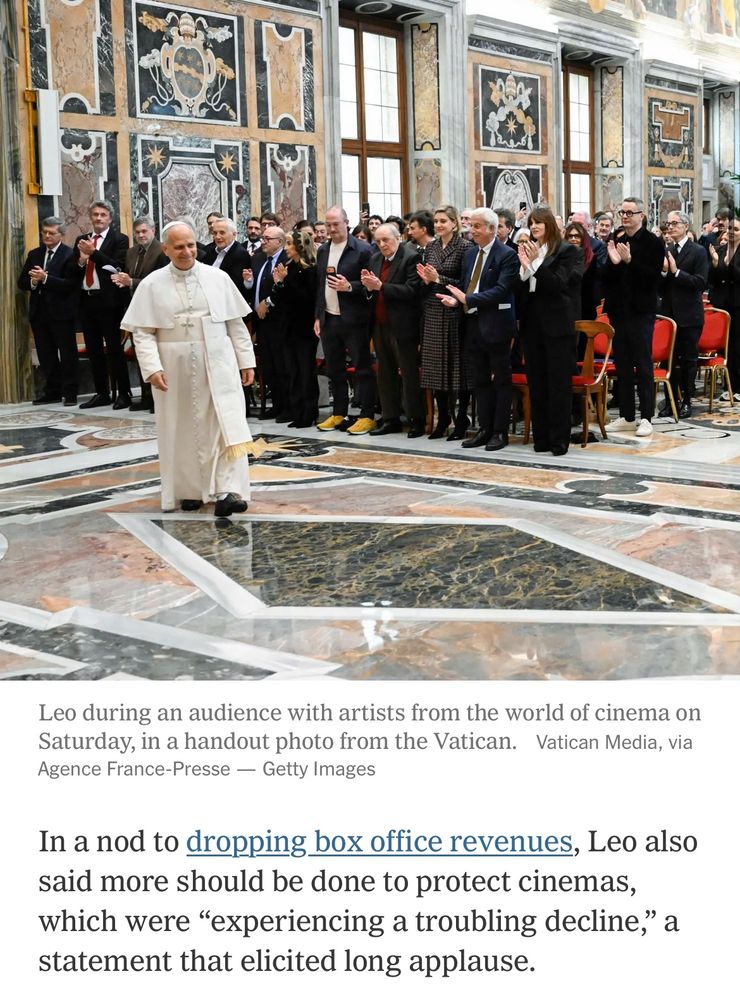 pope says protect movie theaters