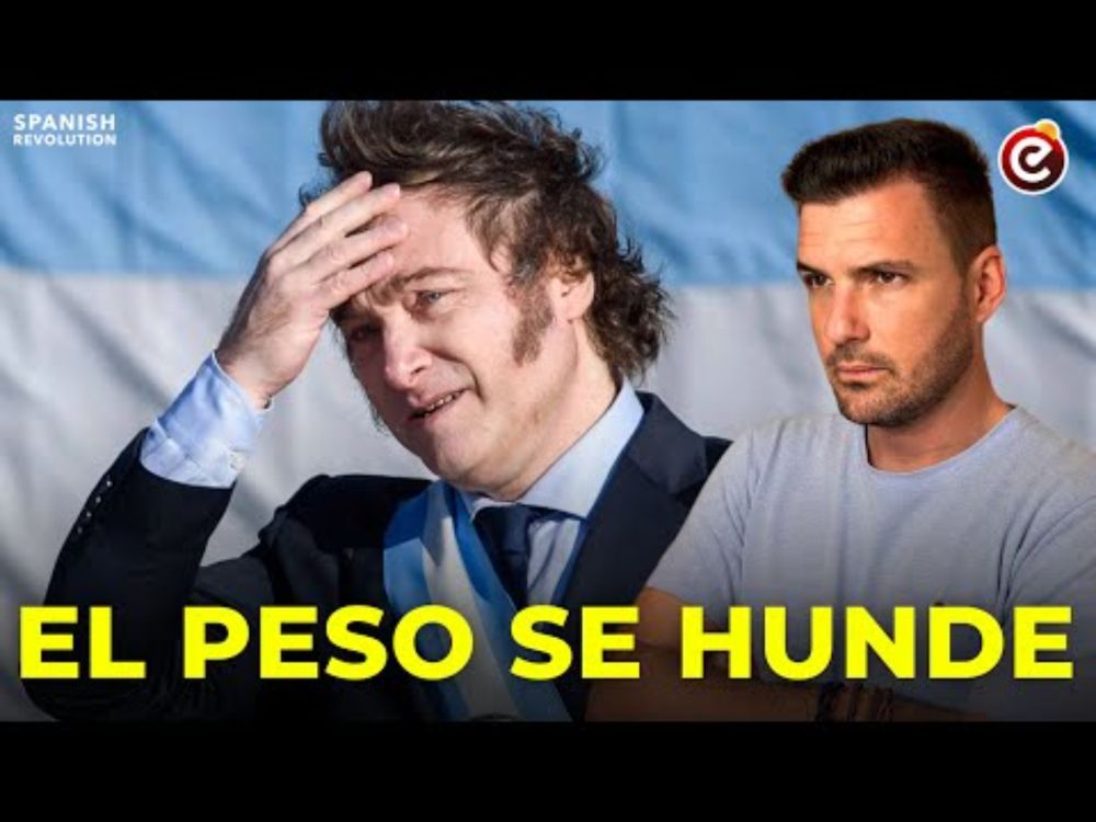 🇦🇷 EL PESO ARGENTINO SE HUNDE 😱 Y MILEI, DESESPERADO, CULPA A TODO EL MUNDO (menos a él mismo)❗
